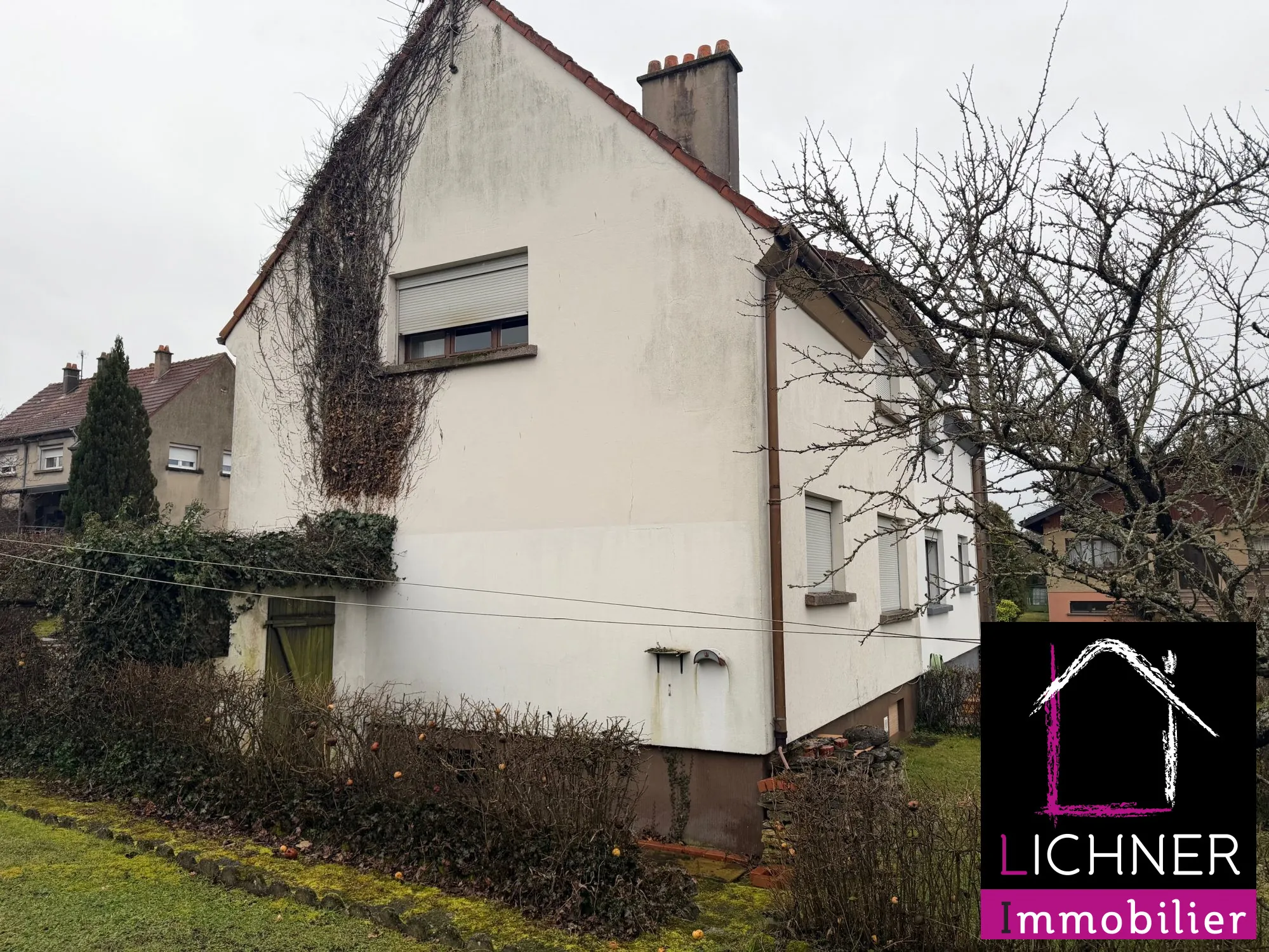 Maison mitoyenne à rénover de 71,44 m² à Dessen en Moselle-Est 