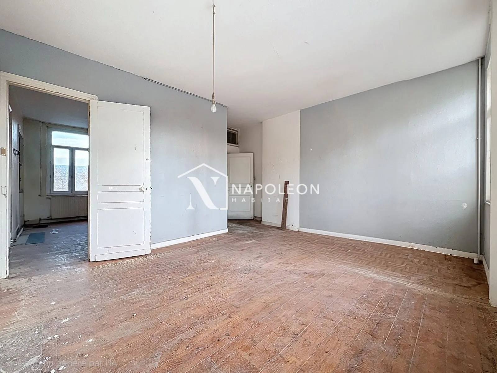 Appartement T2/3 à Lille avec fort potentiel de rénovation et d'investissement