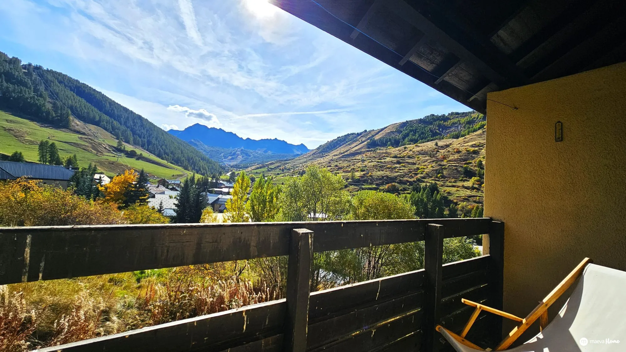 Appartement à vendre à Vars avec vue sur l'Eyssina et balcon ensoleillé