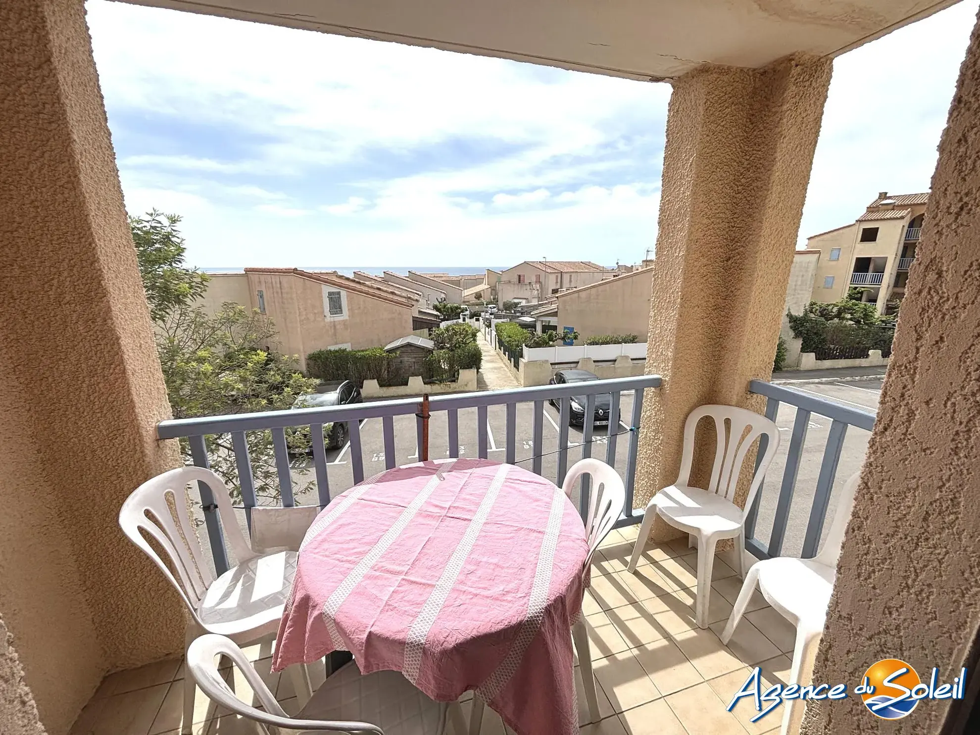 Appartement T2 avec balcon et vue mer à Saint-Pierre-la-Mer 
