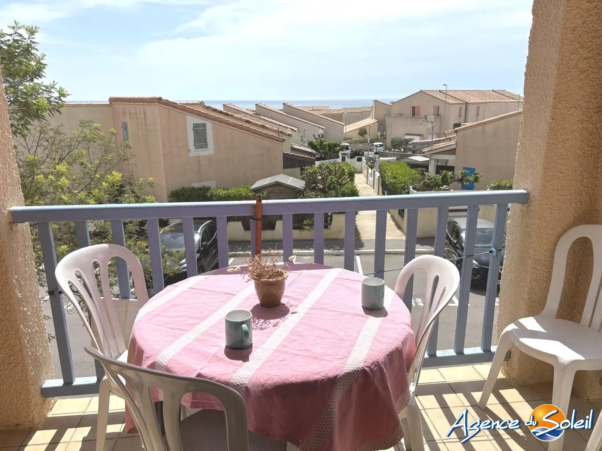Appartement T2 avec balcon et vue mer à Saint-Pierre-la-Mer