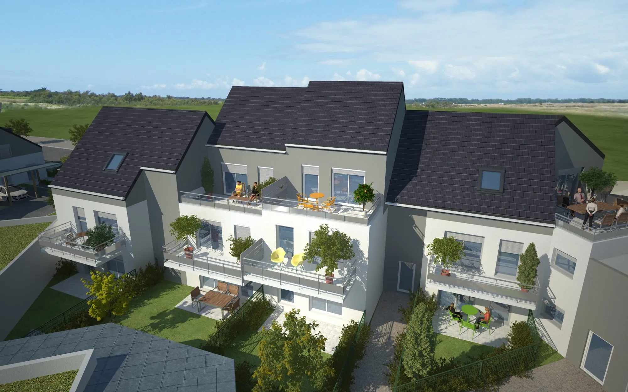Appartements neufs à Perrigny-lès-Dijon avec parking et livraison en 2026