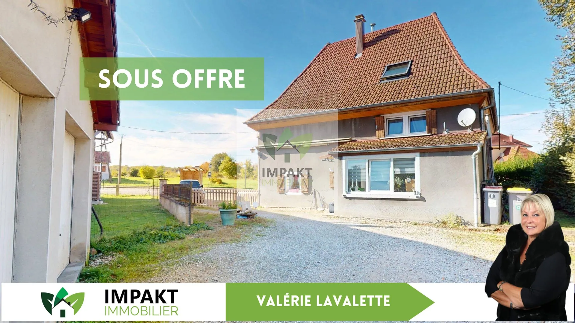 Maison de 180 m² à Frais avec terrain, 4 chambres, garage et grenier aménageable