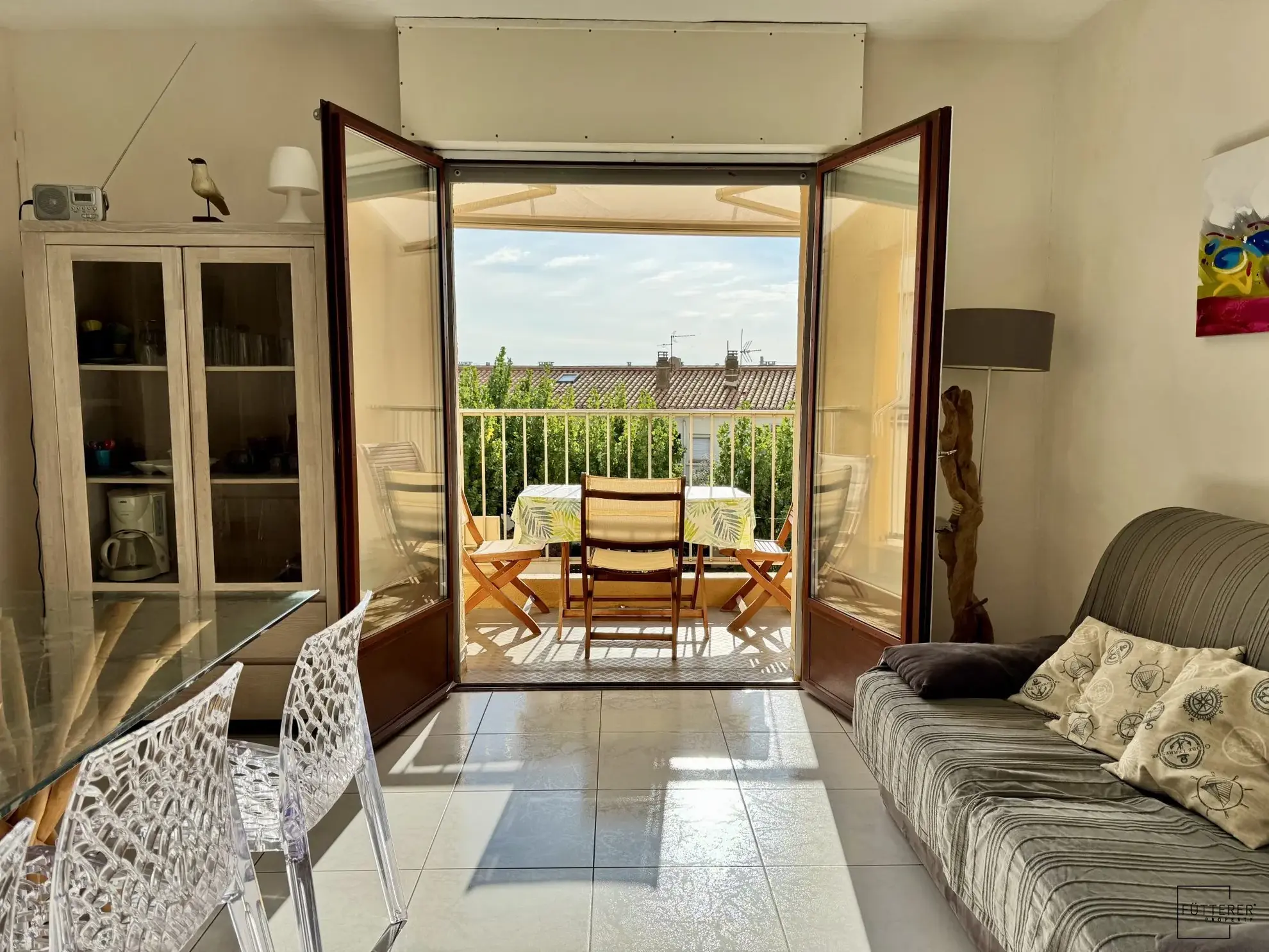 Charmant appartement 2 pièces avec balcon et parking à Saint-Pierre-la-Mer 