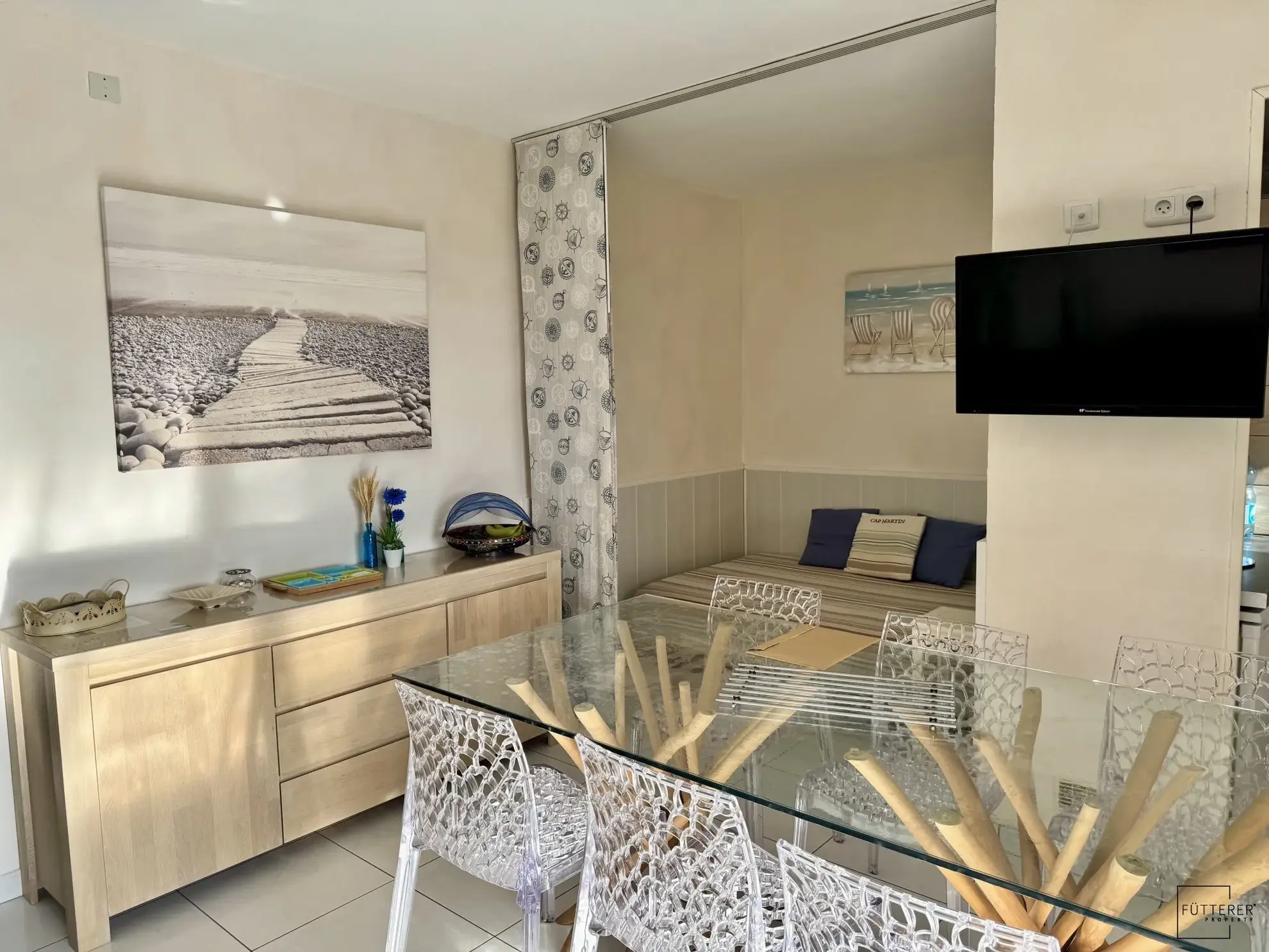 Charmant appartement 2 pièces avec balcon et parking à Saint-Pierre-la-Mer 