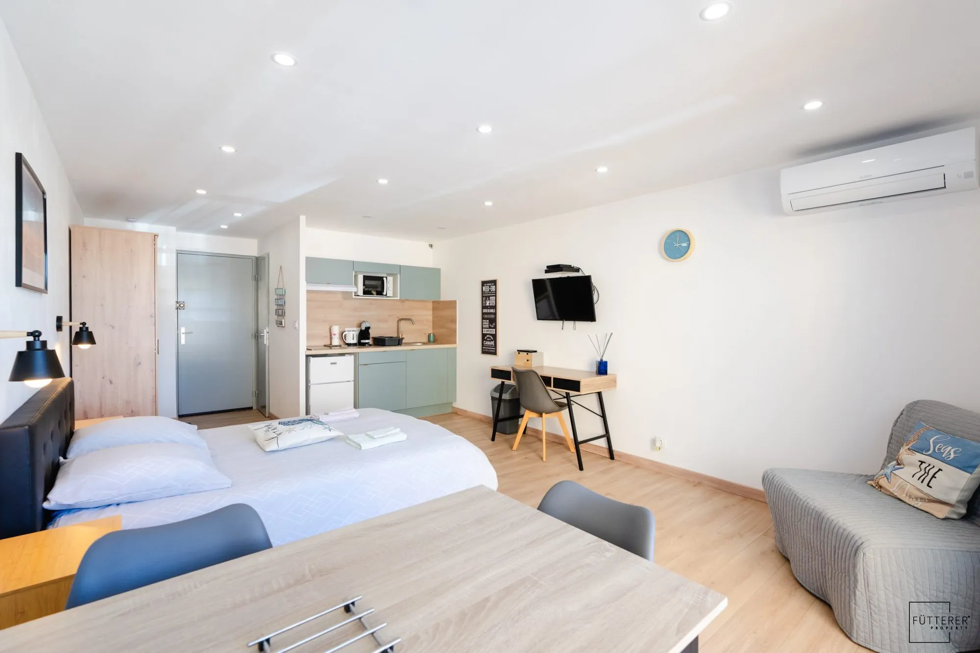 Studio à Gruissan Rive Droite avec Parking, investissement rentable