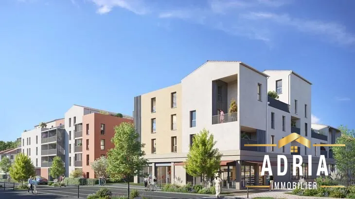 Appartements neufs à vendre à Cournon-d'Auvergne, prestations de qualité, idéal pour habiter ou investir 