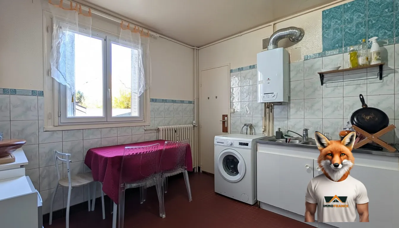 Appartement T4 loué avec 3 chambres à Troyes, rue Courtalon 