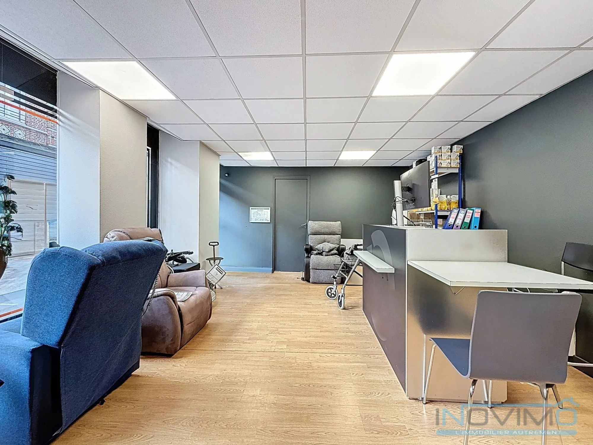 Local commercial à vendre à Dunkerque, centre-ville, 150 m² avec grande vitrine 