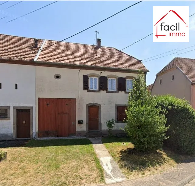 Maison de village avec piscine à Sarrebourg - Calme et dépendances