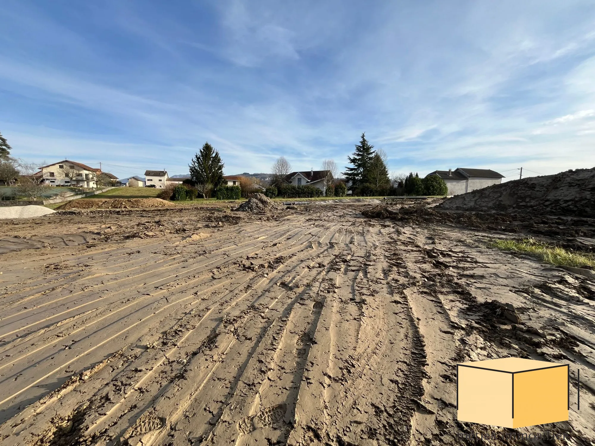 Parcelle de terrain entièrement viabilisée à Belley - 600 m²