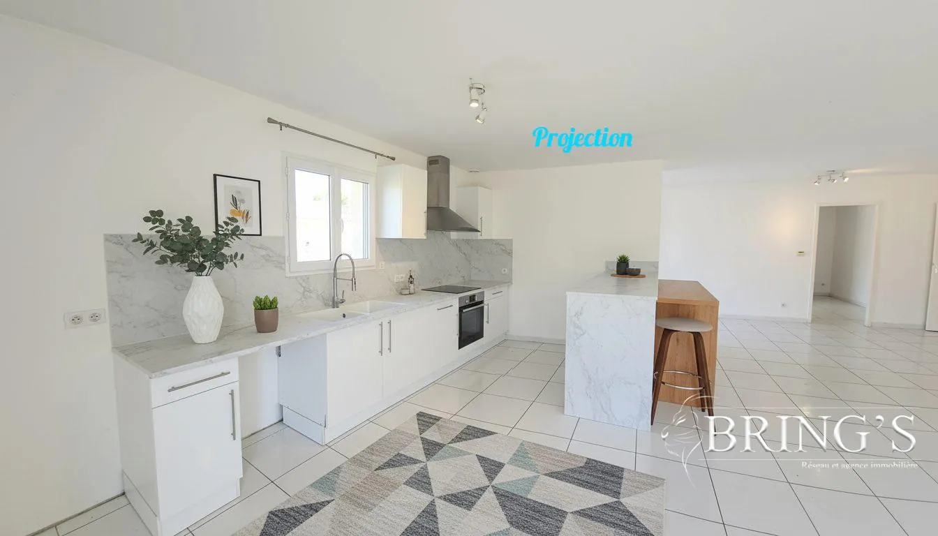 Belle maison de plain-pied à Moissac avec terrasse et 3 chambres – Clé en main