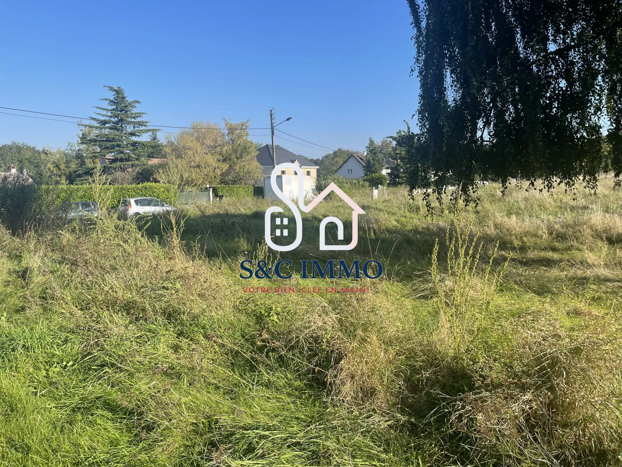 Terrain constructible à vendre à Isles-les-Meldeuses – Emplacement idéal et connectivité fiable