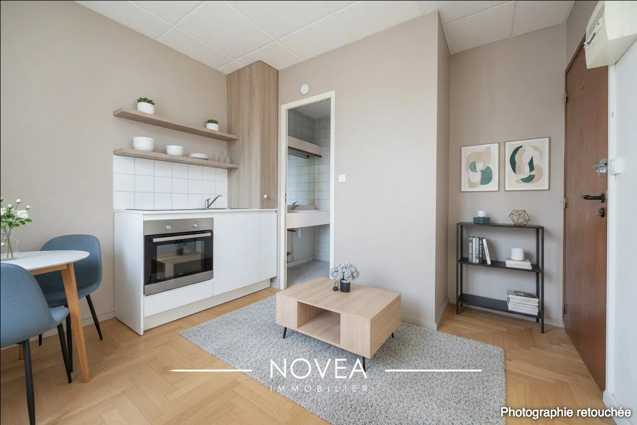 Studio de 12,94 m² à vendre à Lyon 8e, secteur Grange Blanche