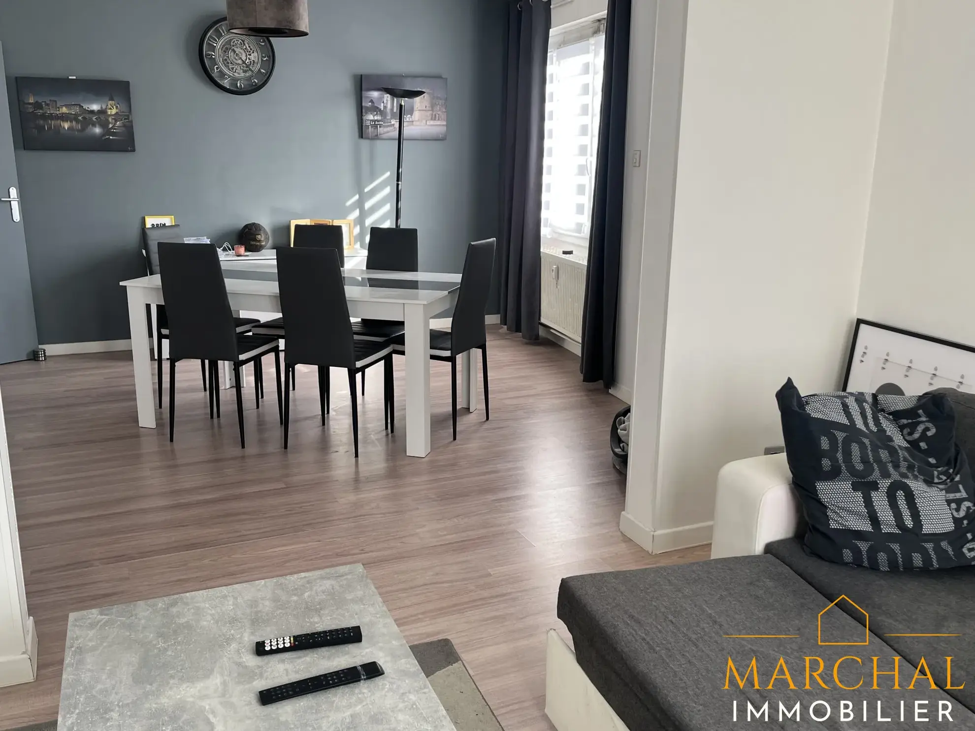 Appartement F3 à vendre à Metz, Rue de Ronde, 58,97 m², parking, cave, sécurisé 
