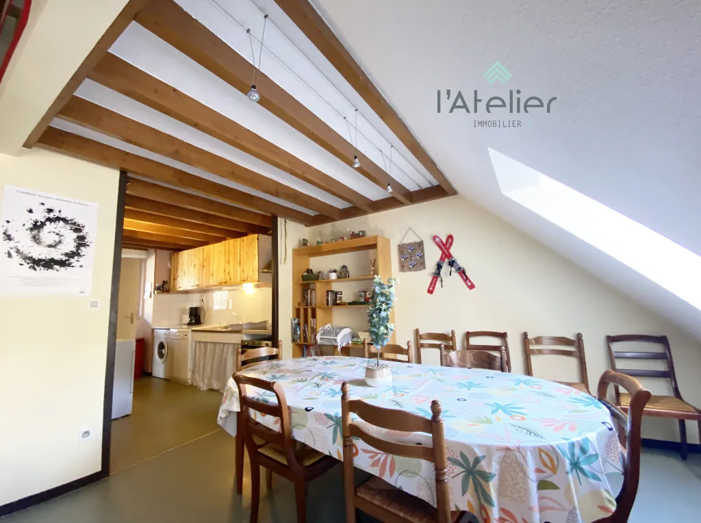 Appartement duplex à Vielle-Aure avec volumes généreux et emplacement privilégié 