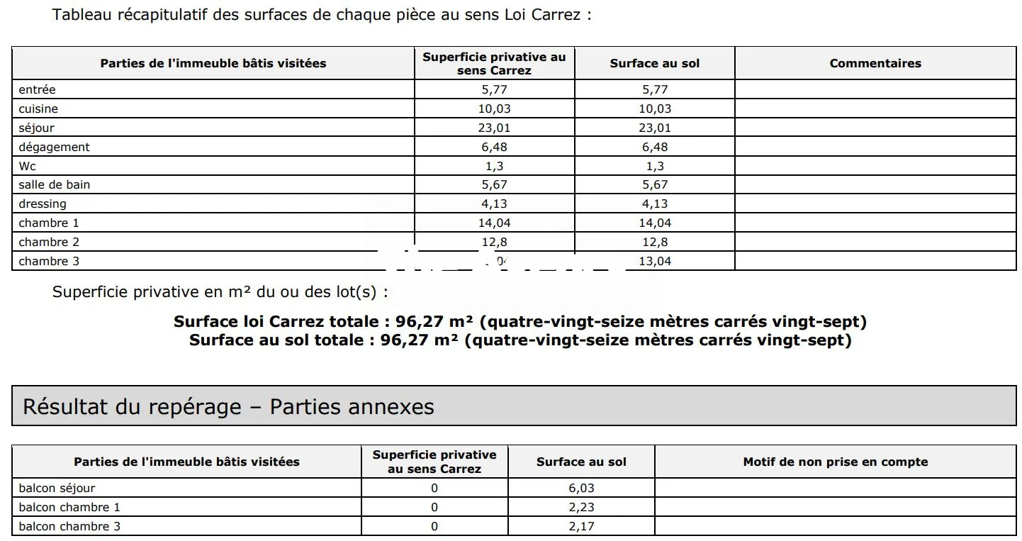 Appartement 4 pièces à Marseille La Capelette avec balcon et parking 