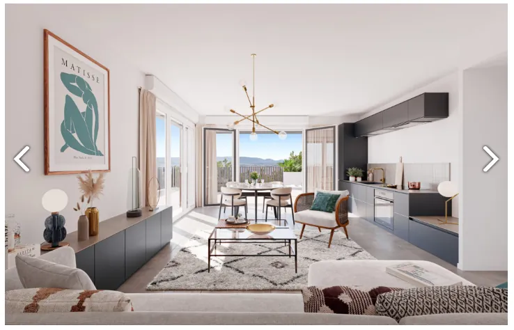 Appartement T2 neuf à Amberieu-en-Bugey - Livraison 2028 avec parking