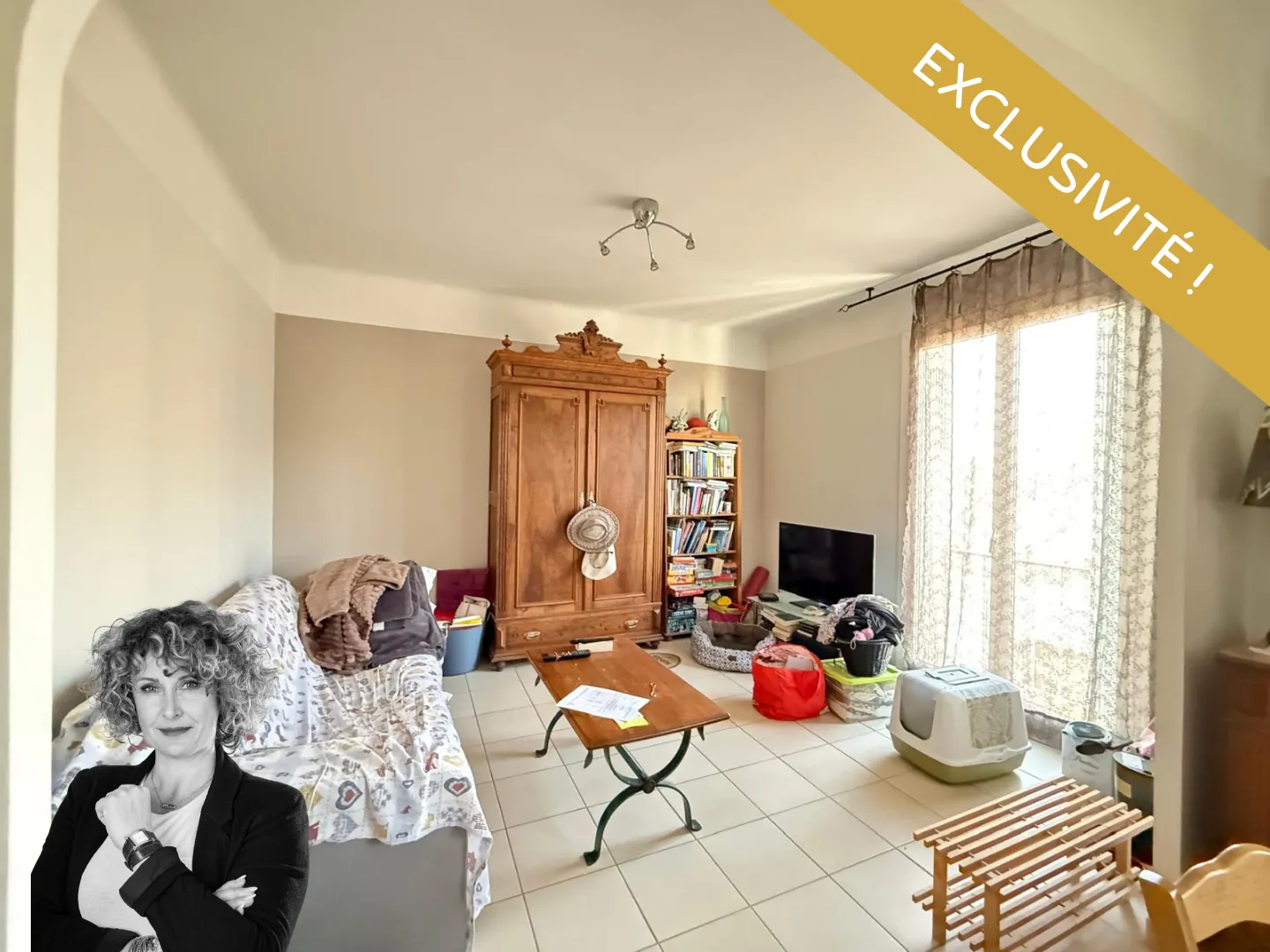 Appartement T2 lumineux avec balcon et cave à Arles 