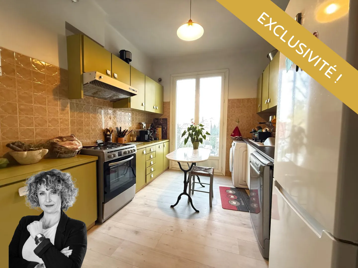 Appartement T2 lumineux avec balcon et cave à Arles