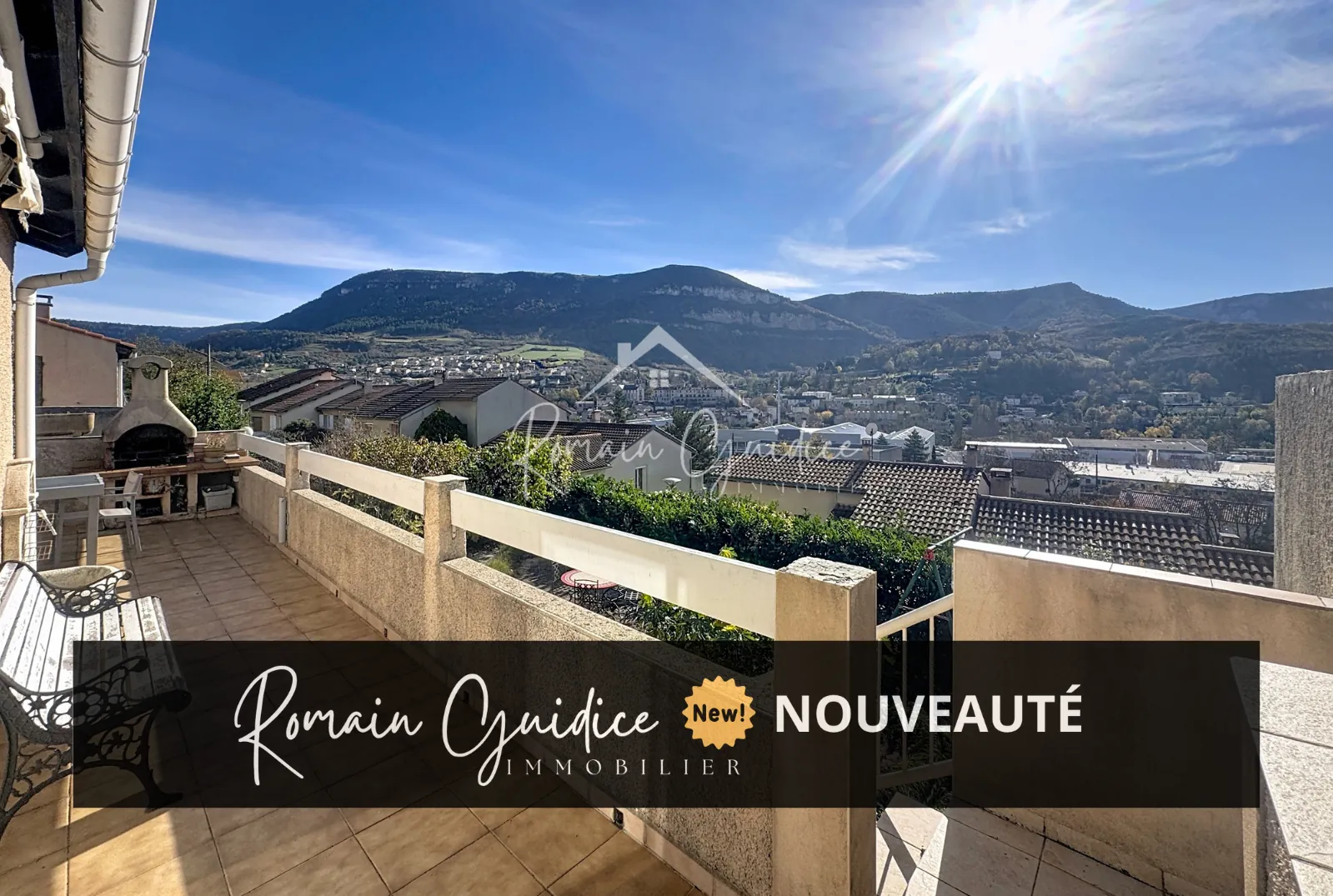 Maison de 92 m² avec vue sur le viaduc à Millau - Quartier calme du Puits de Calès