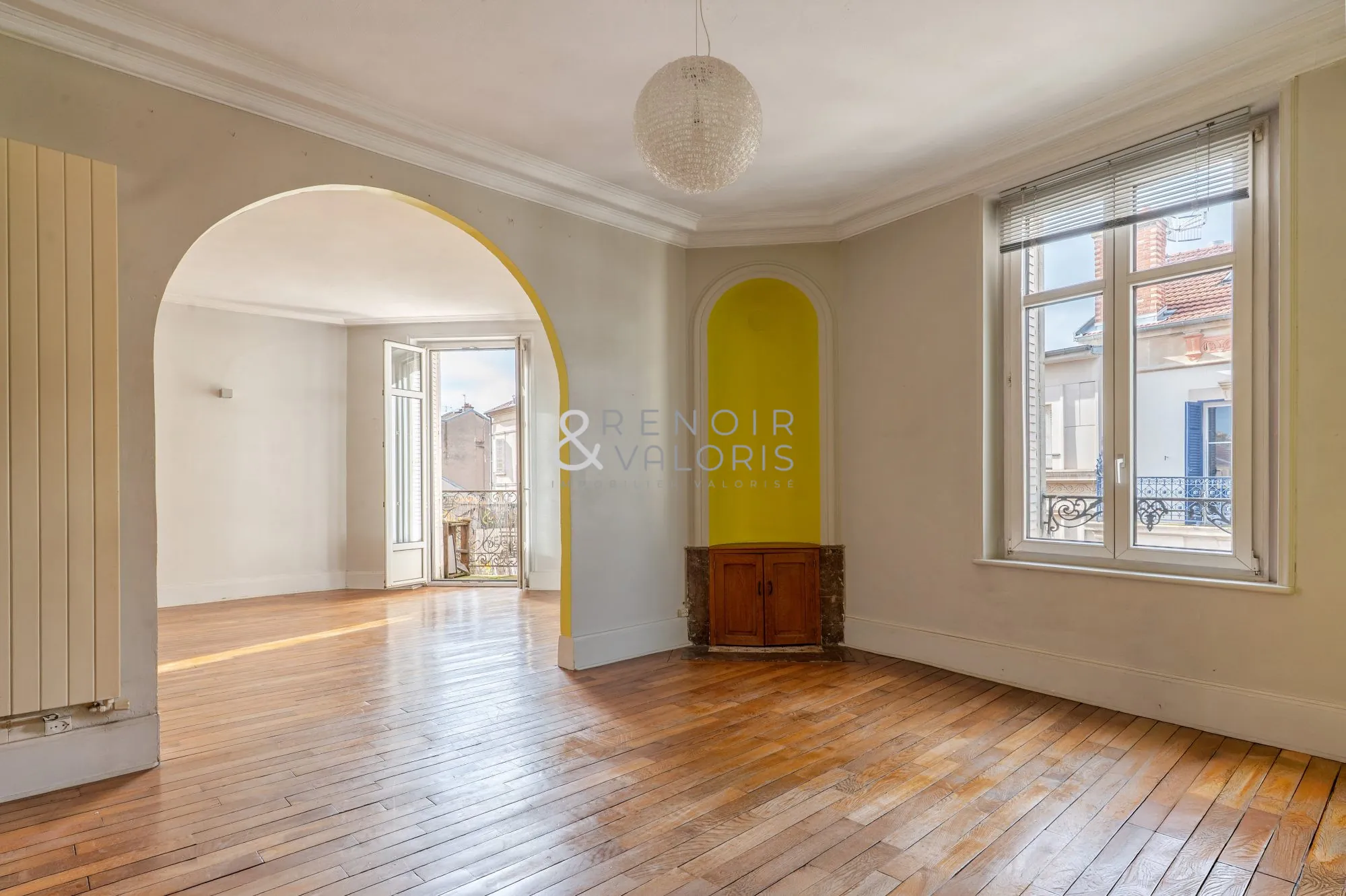 Appartement lumineux avec 3 chambres à Nancy Thermal - Vente immobilière