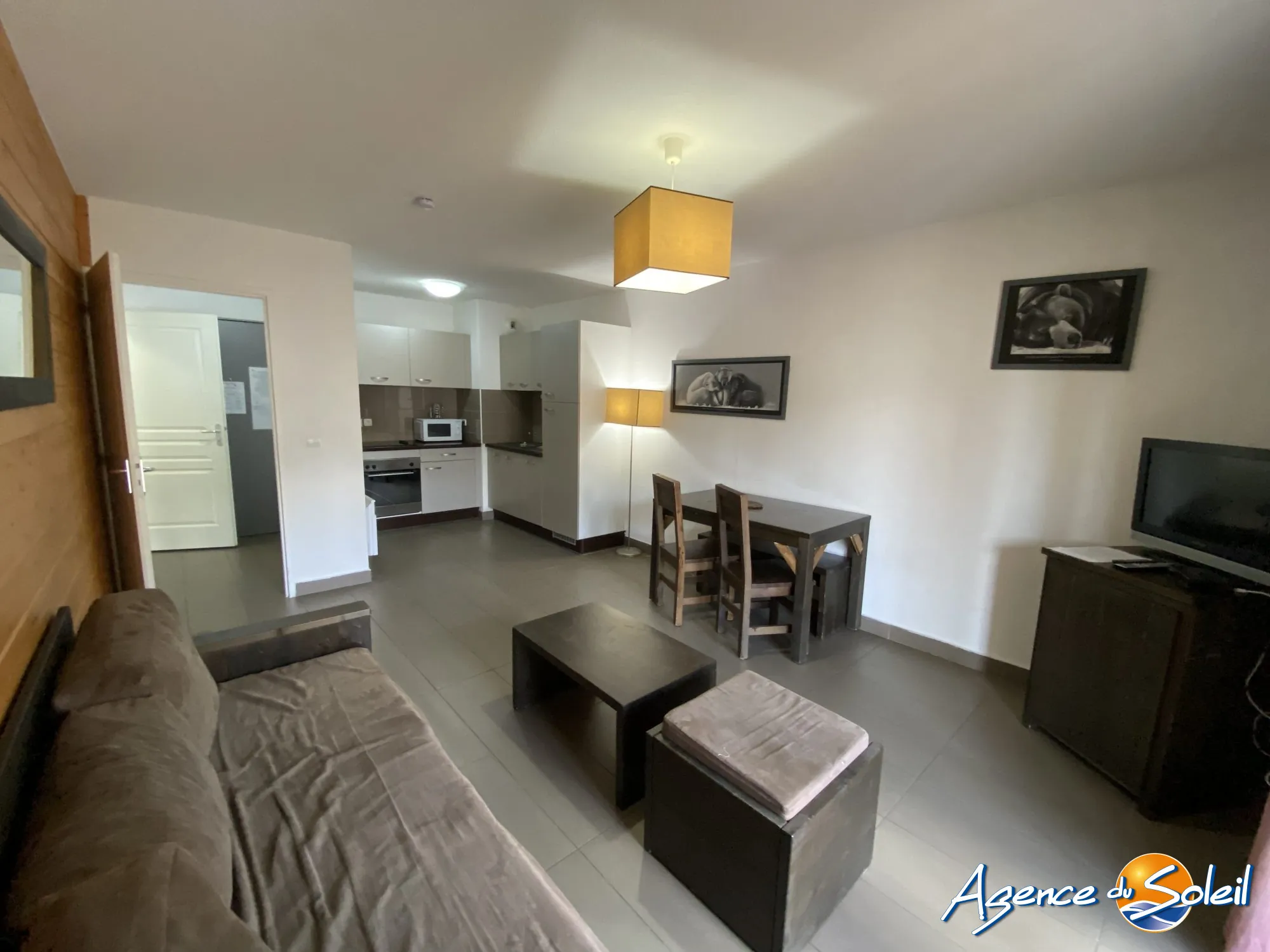 Appartement 2 pièces meublé avec accès direct aux remontées mécaniques à Font-Romeu-Odeillo-Via