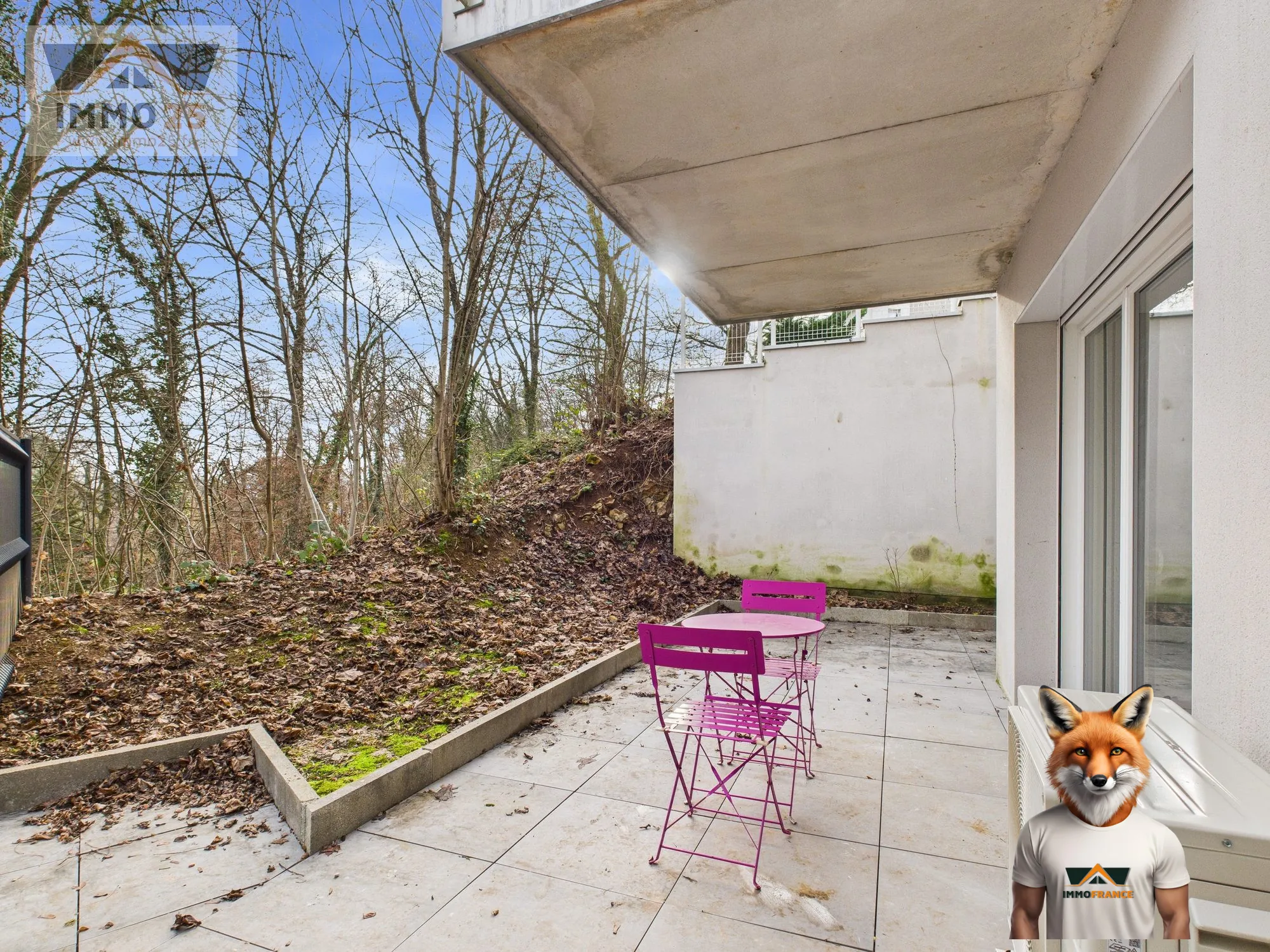 Appartement T3 neuf avec terrasse et jardin à Besançon