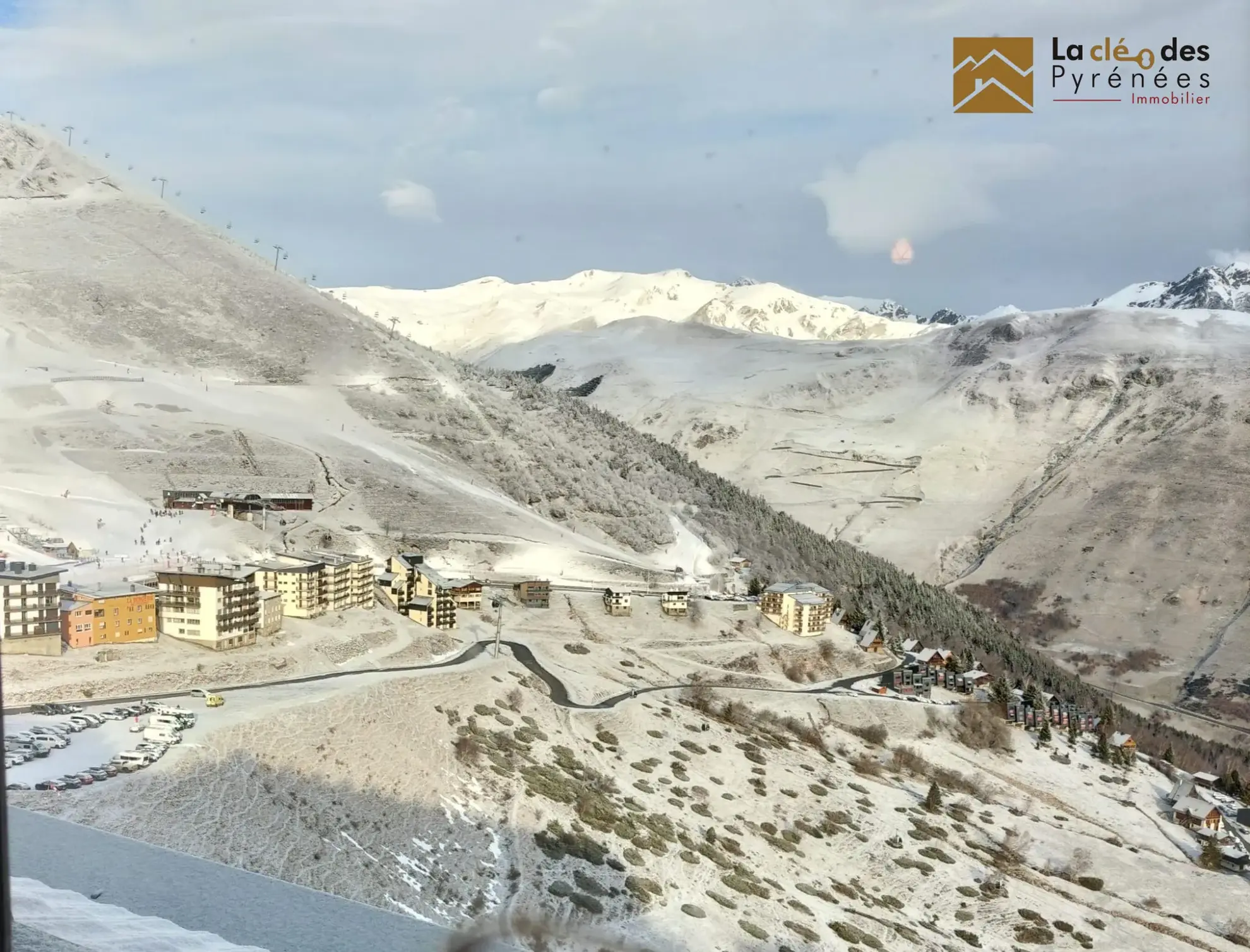 Studio cabine de 28,47 m² à Saint-Lary-Soulan proche des pistes et du téléphérique