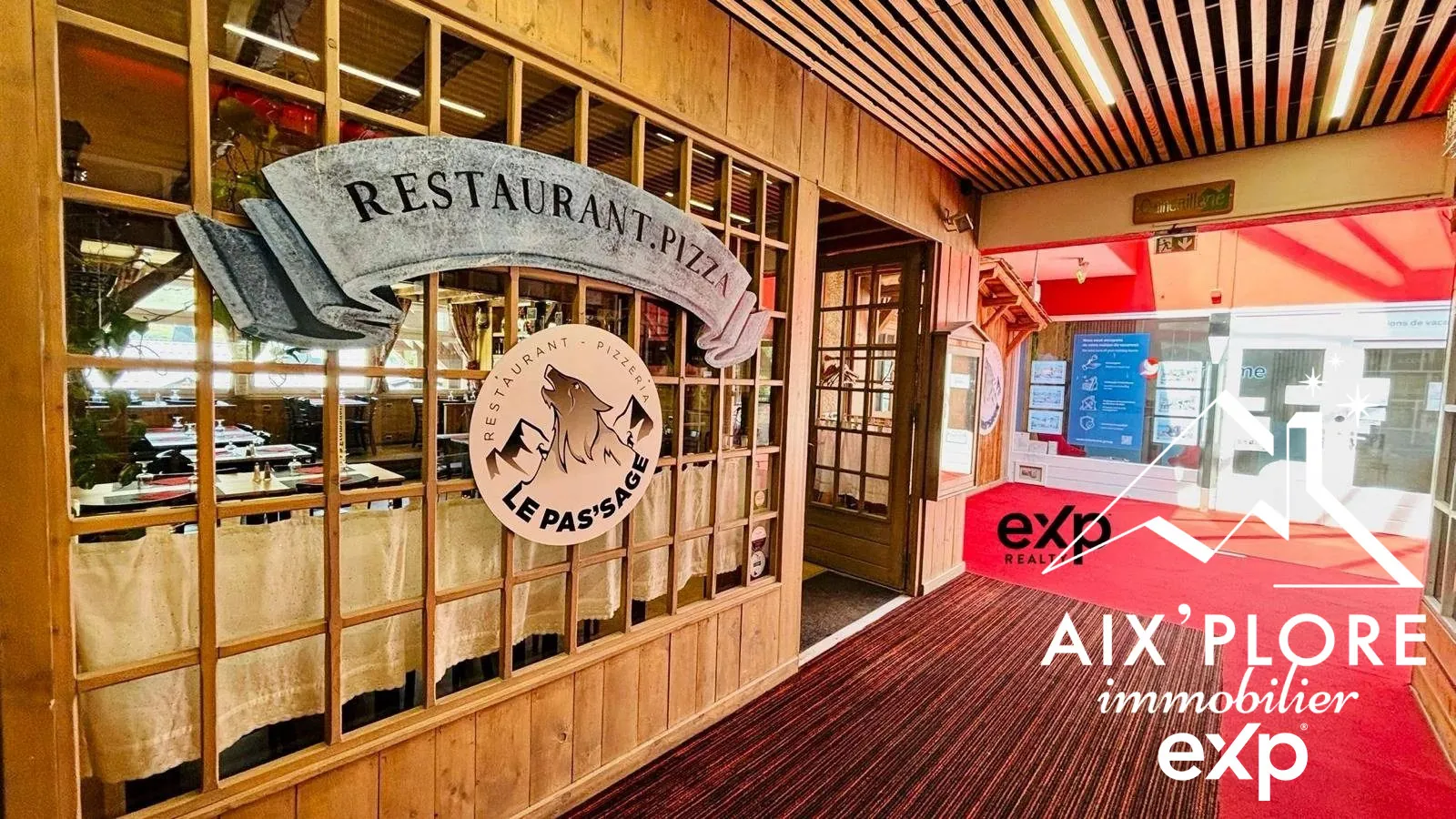 À vendre fonds de commerce restaurant-pizzeria aux Menuires, station de ski populaire en Savoie