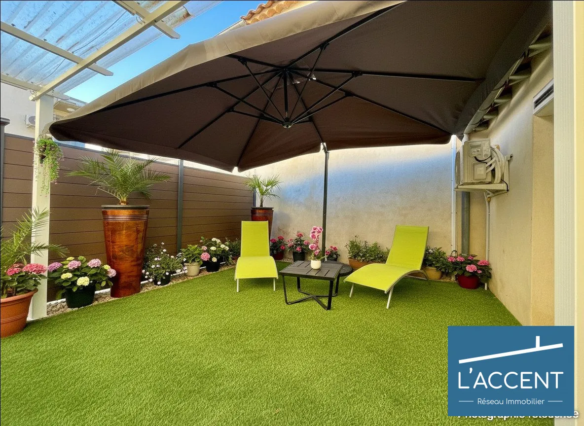 Studio lumineux de 30 m² avec terrasse à Nîmes, proximité commodités