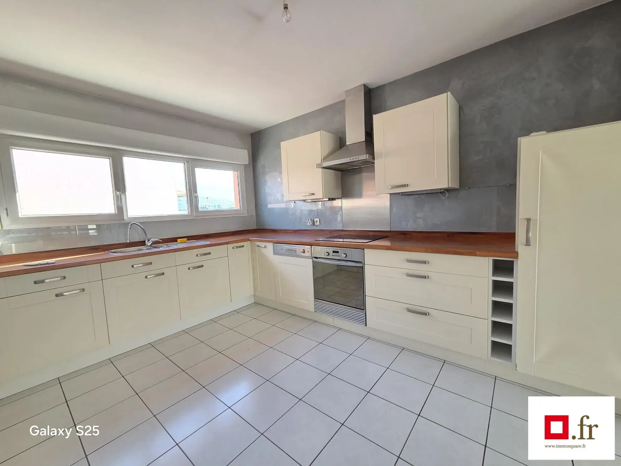 Appartement T3 avec terrasse à vendre à Grenoble, vue montagne, dernier étage 