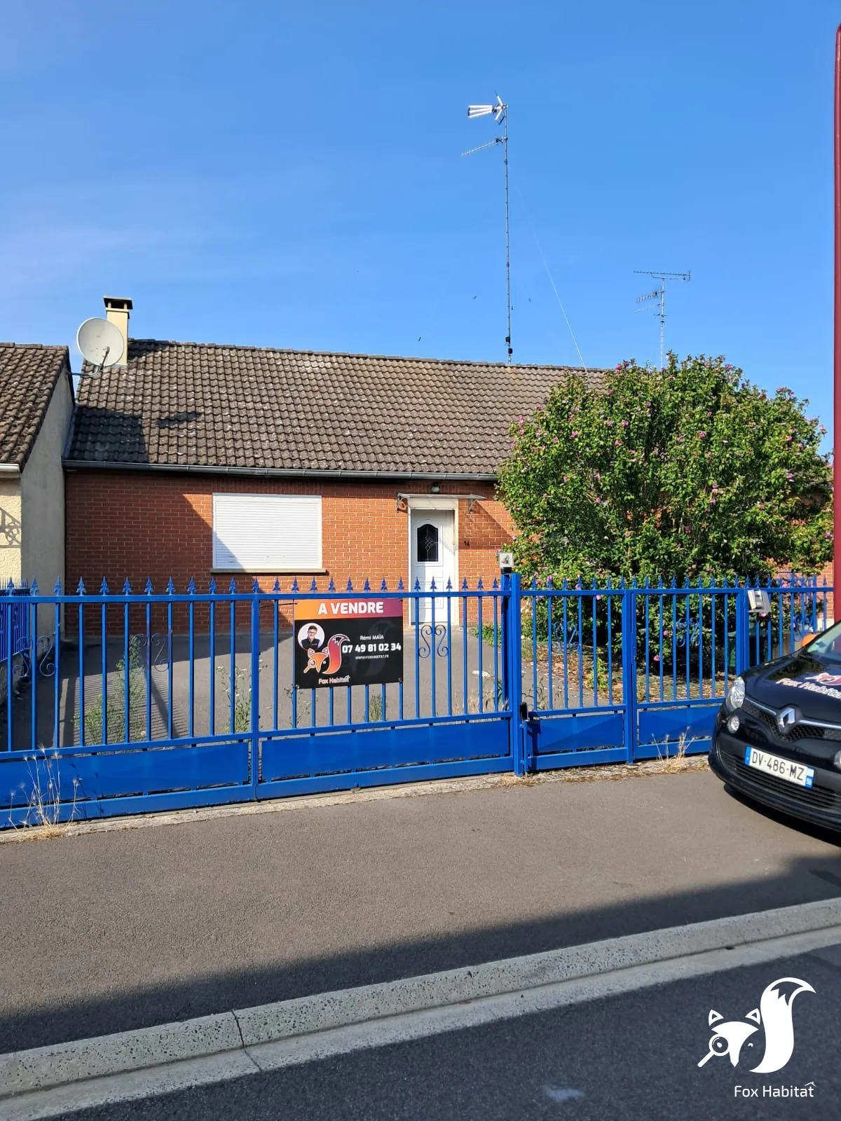 Maison plain-pied à Neuville St Rémy de 100 m² avec jardin et garage 