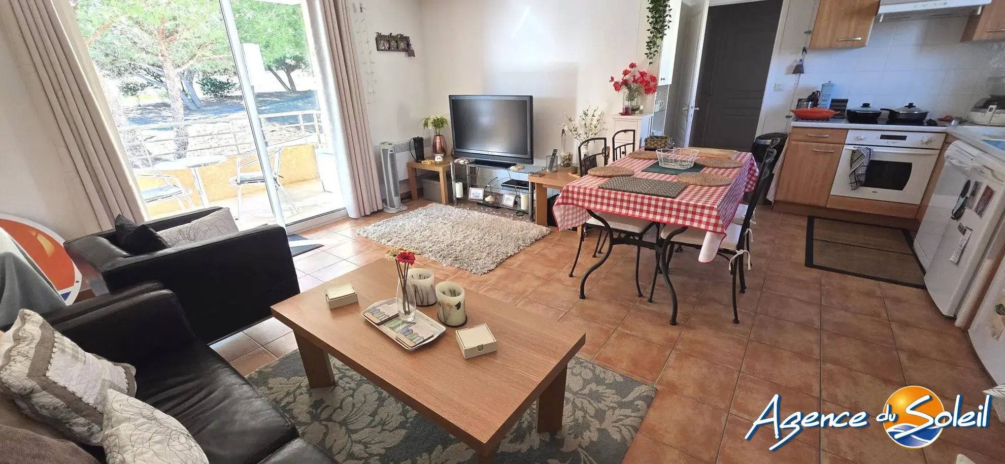 Appartement T3 de 57 m² avec balcon et parking à Saint-Pierre-la-Mer 