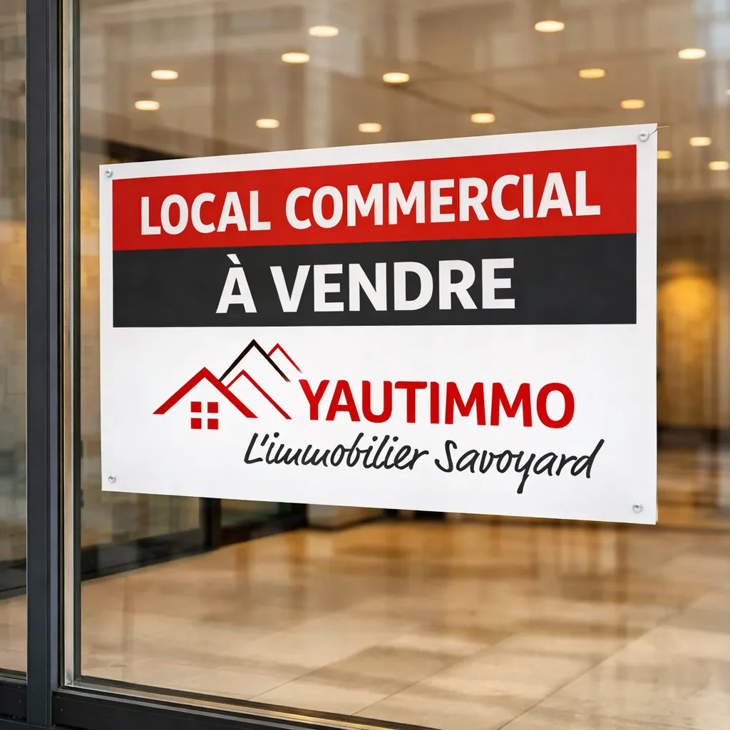 Local commercial de 103 m² avec vitrines, garage et parking à Saint-Julien-en-Genevois