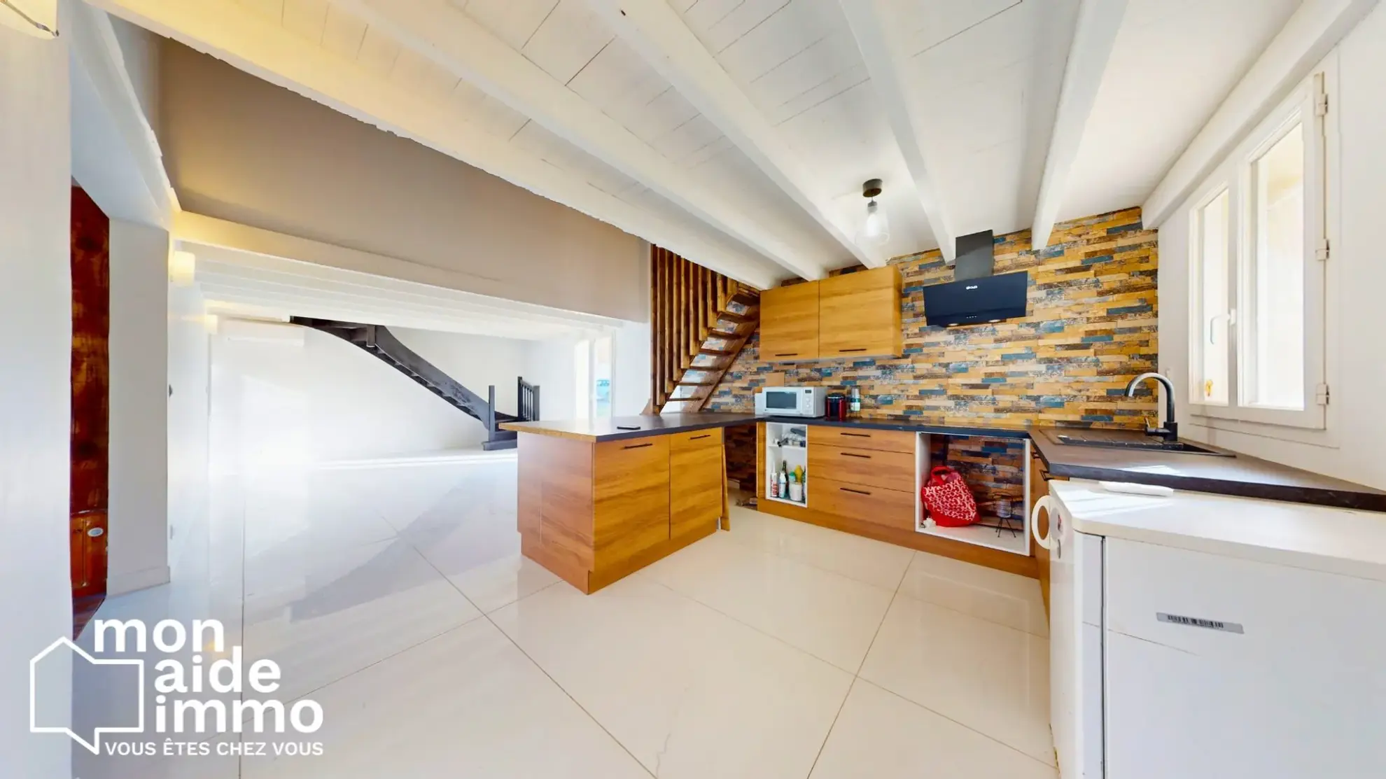 Maison 3 chambres avec garage et terrasse à Coutras