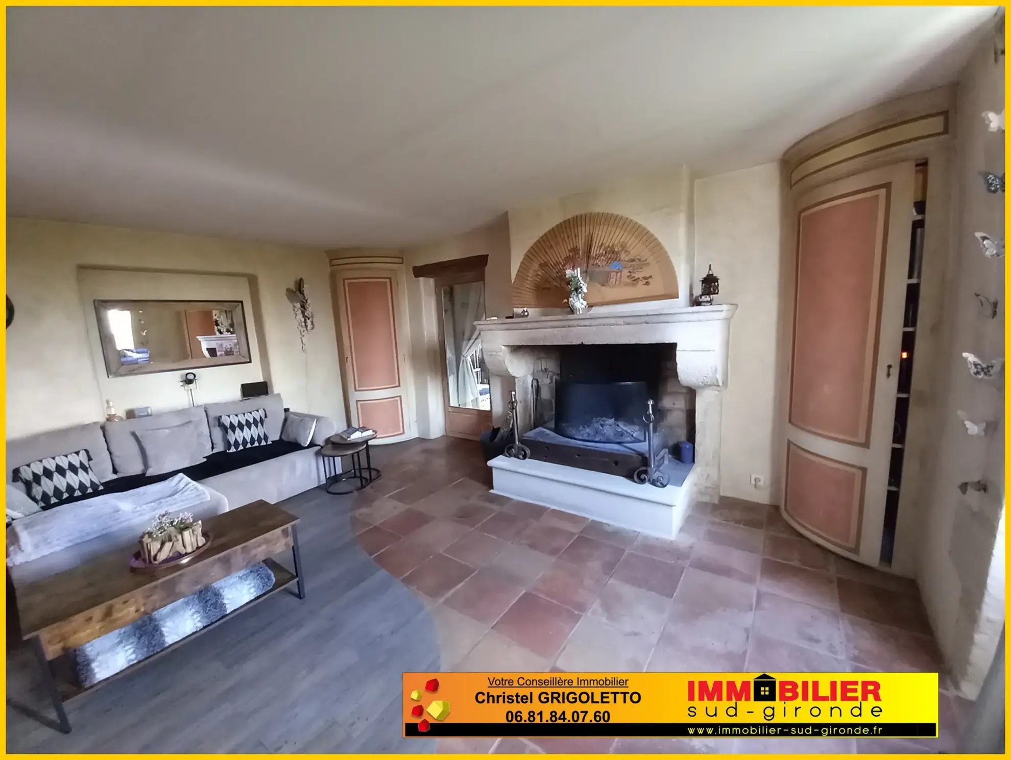 Maison en pierre rénovée avec jardin et dépendances proche Langon