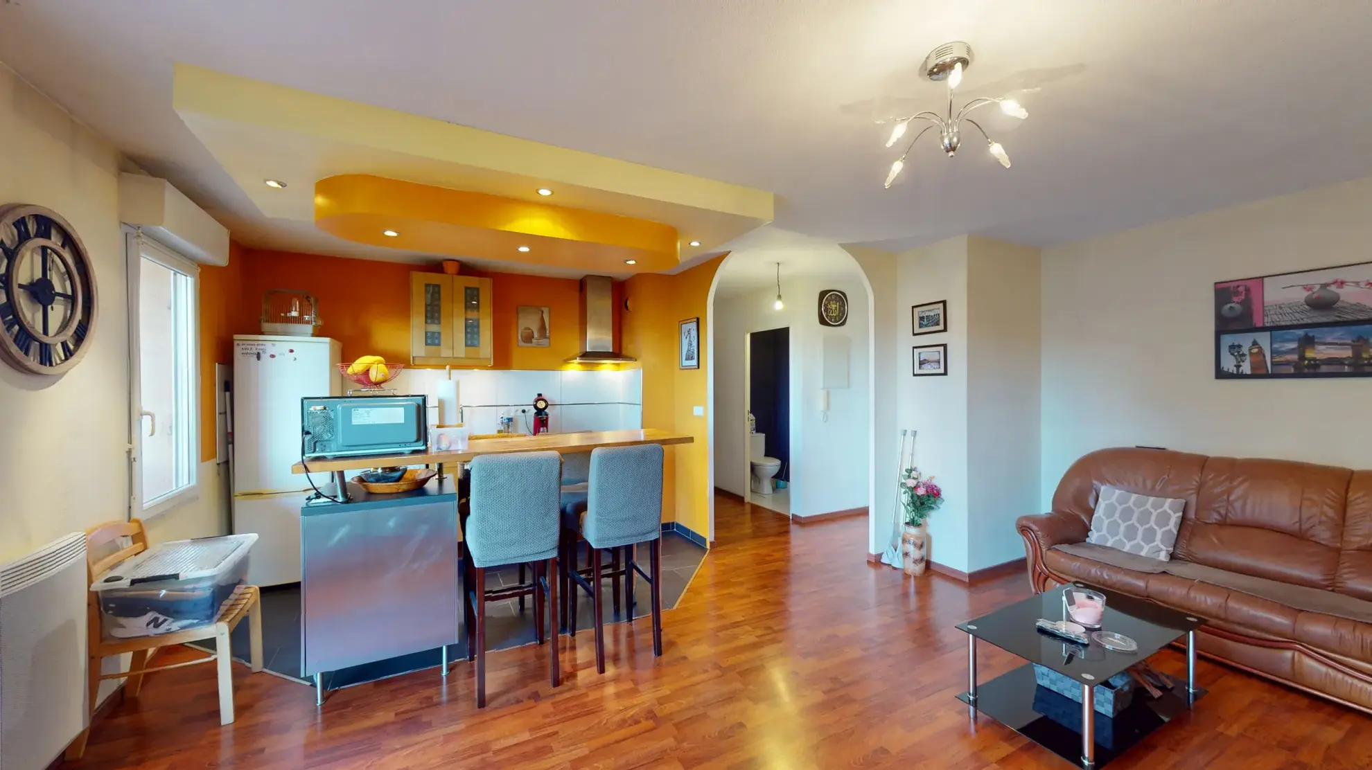 Appartement 2 pièces de 46 m² à Toulouse, proximité métro et zones stratégiques