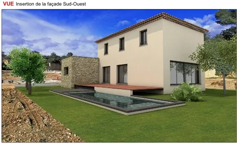 Terrain constructible de 500 m² à Uzès, environnement naturel et permis de construire inclus 