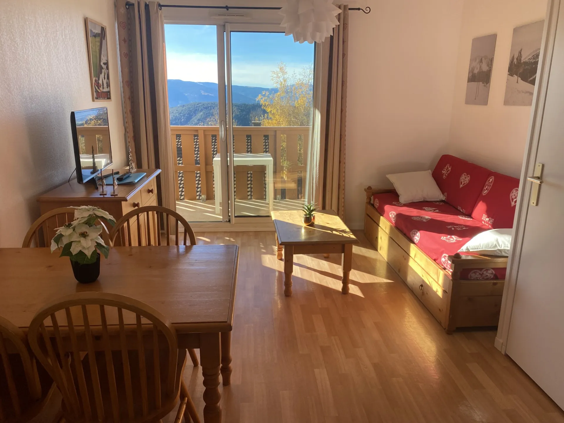 Appartement T2 à vendre à Font-Romeu avec balcon et vues montagne