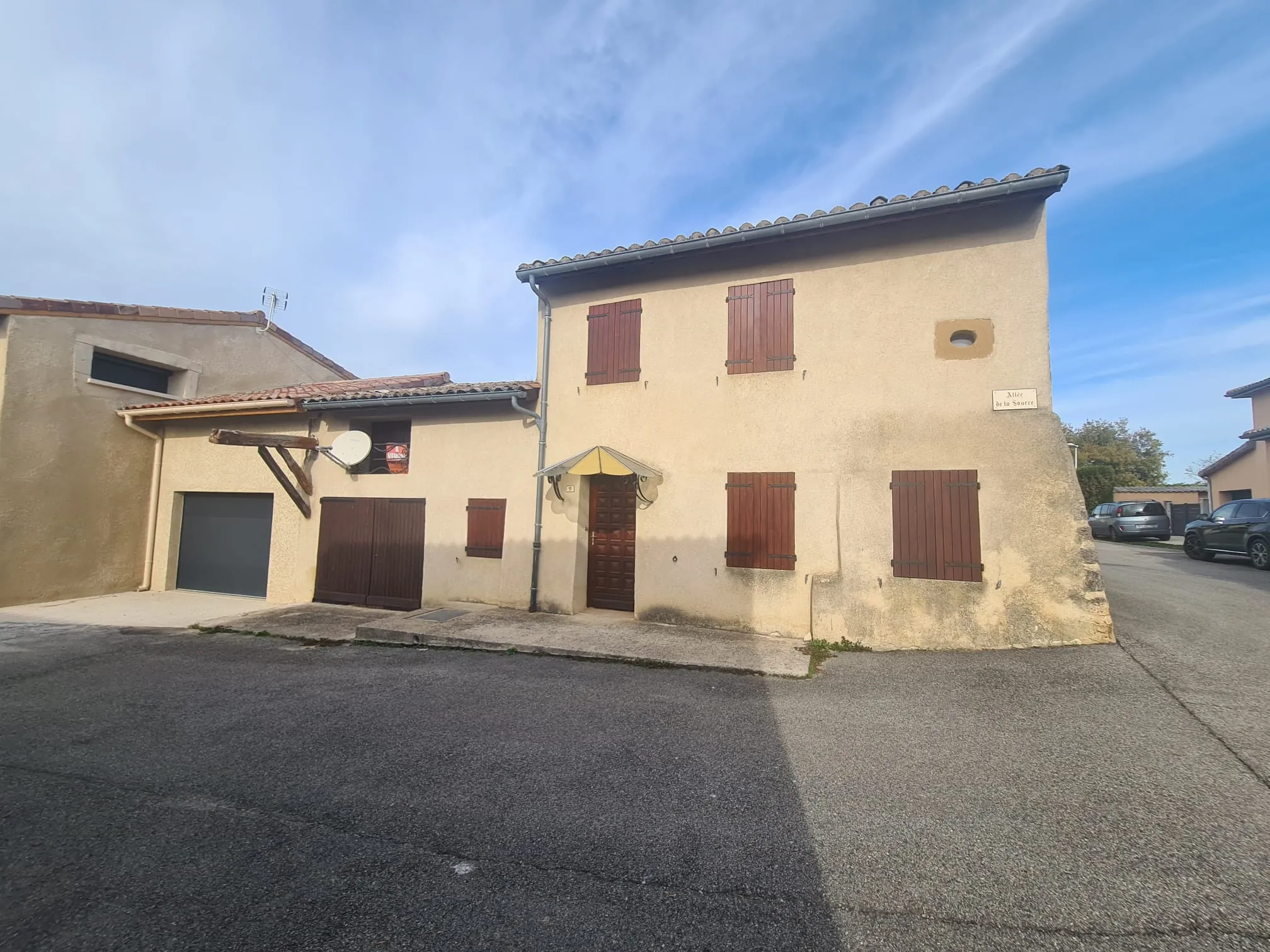 Maison de village à Chabeuil avec 3 chambres et garage
