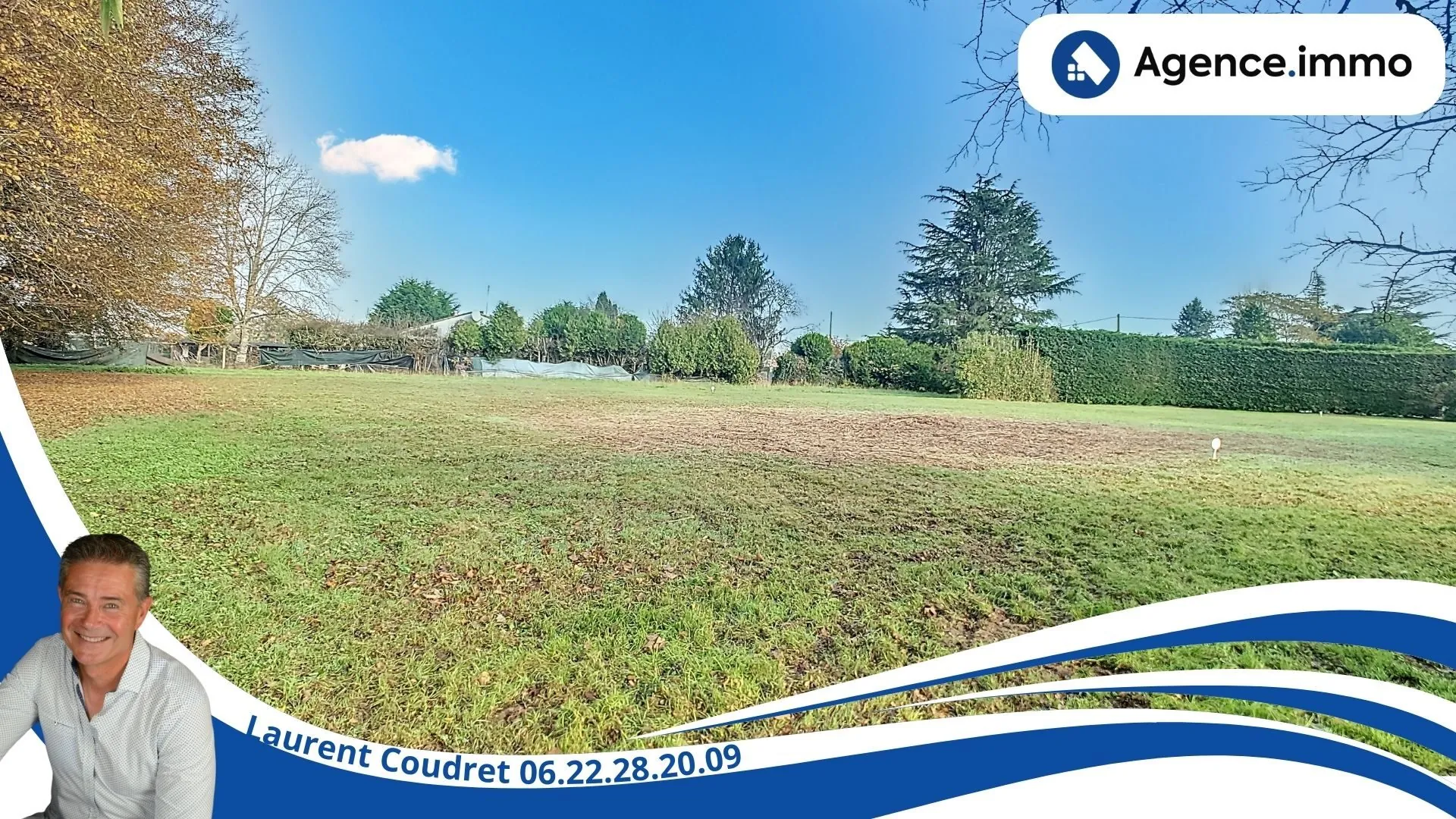 Terrain constructible à vendre entre Gémozac et Cozes en France