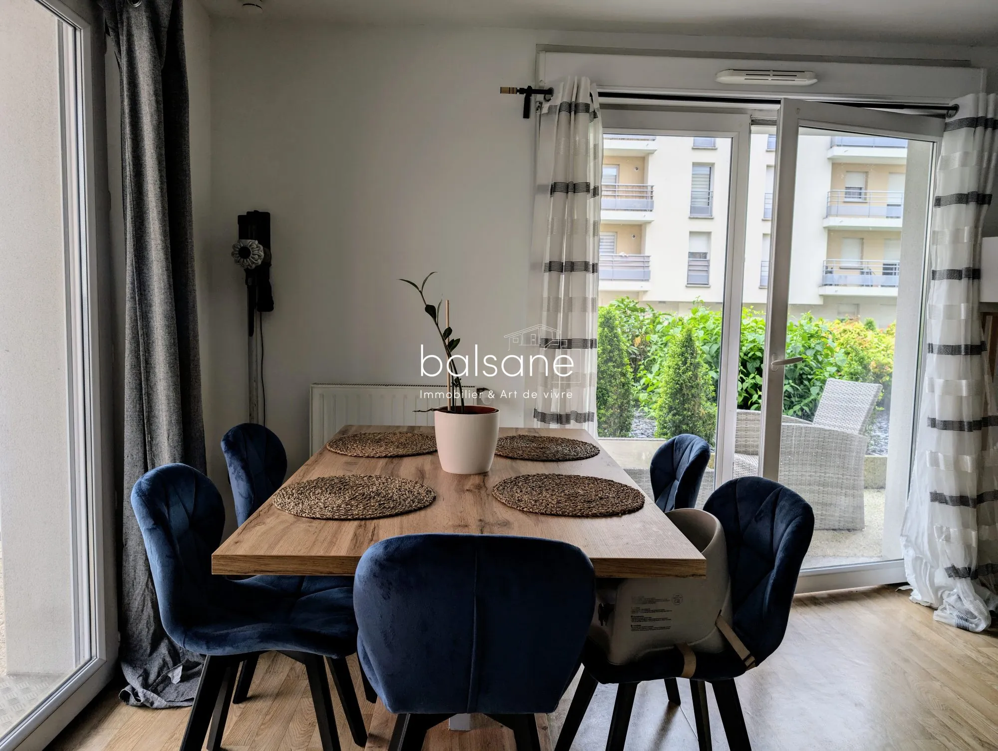 Appartement 3 pièces avec terrasse et stationnement dans le quartier Matisse à Le Grand-Quevilly