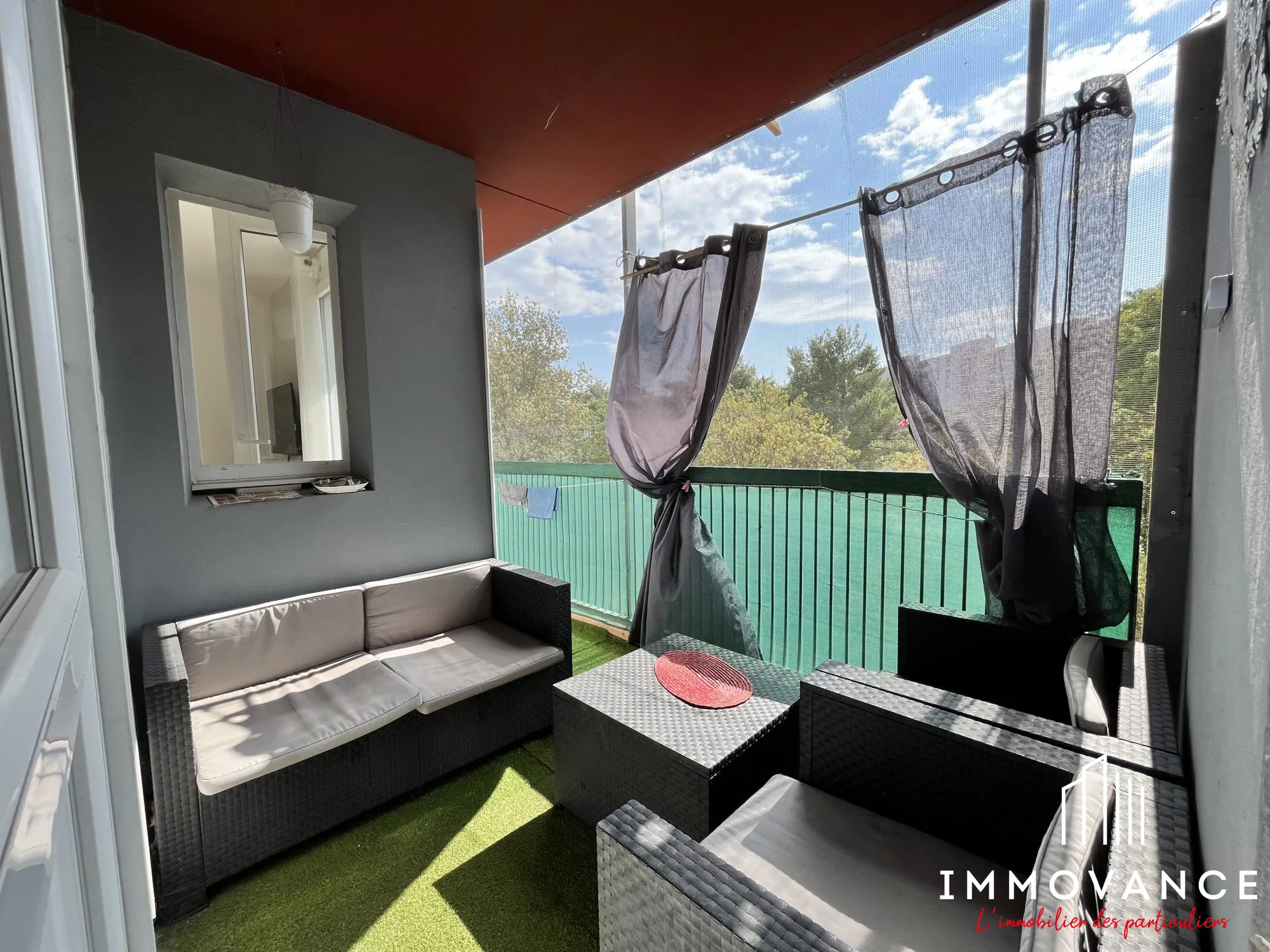 A vendre appartement T3 à Montpellier avec terrasse et parking dans secteur Alco/Cévennes