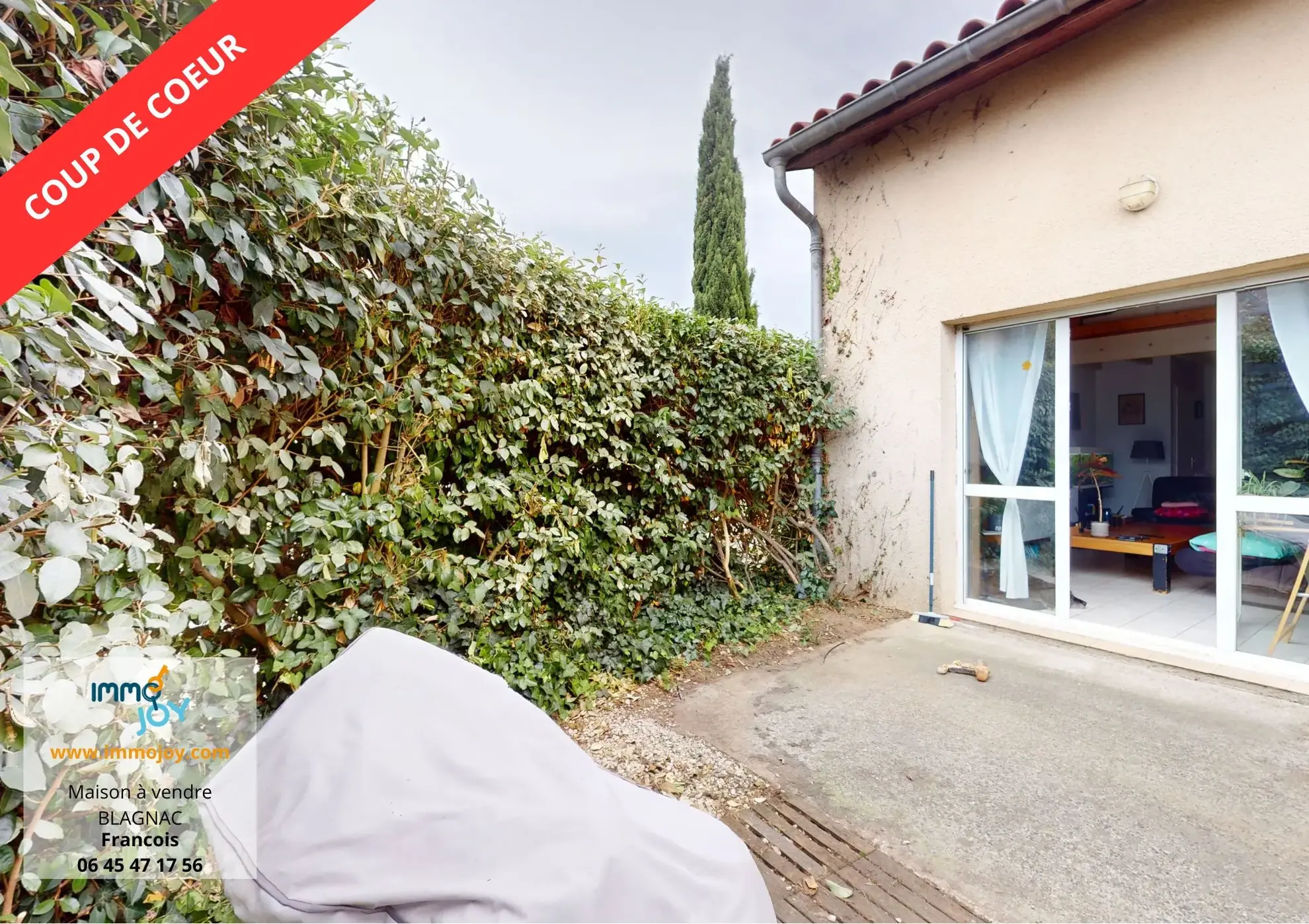 À vendre maison duplex 2 pièces avec terrasse à Blagnac, proche Toulouse