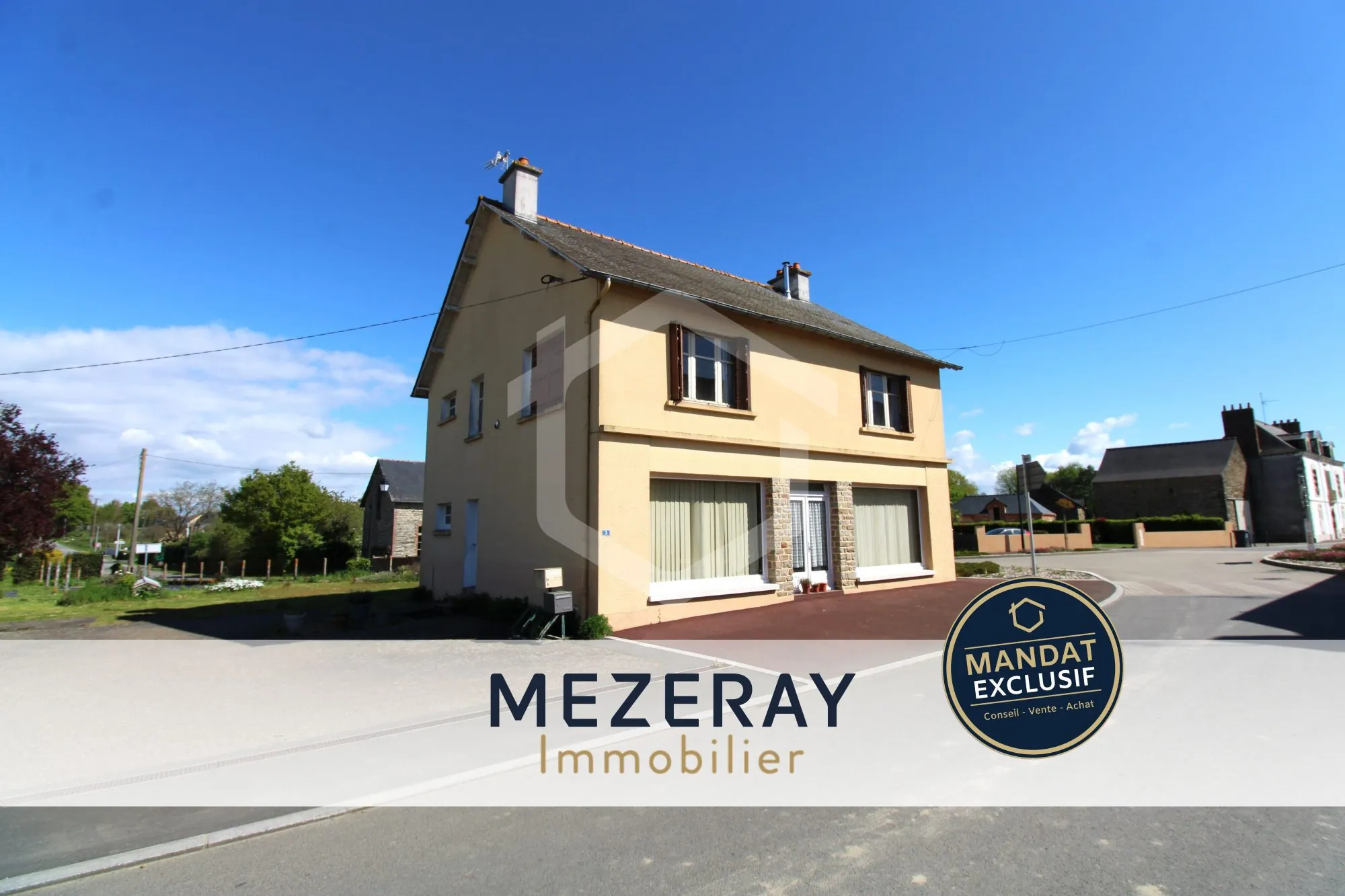 Maison à rénover de 180 m² avec terrain constructible à Saint-Sulpice des Landes