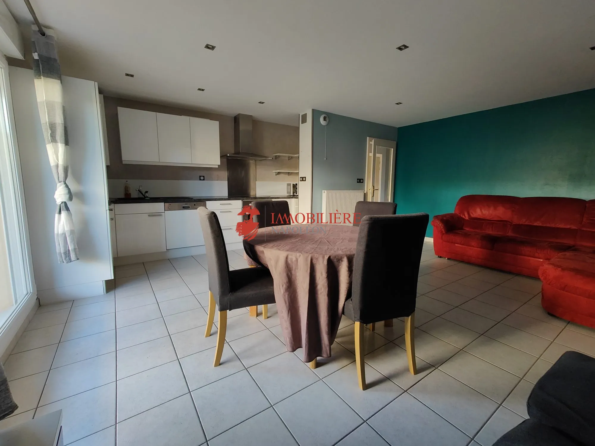 Appartement T3 à Kembs avec Vue sur Jardin - 64,32 m²
