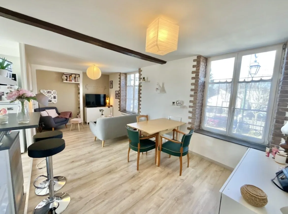 Bel appartement de 54 m² en centre-ville de Jargeau avec 2 chambres 