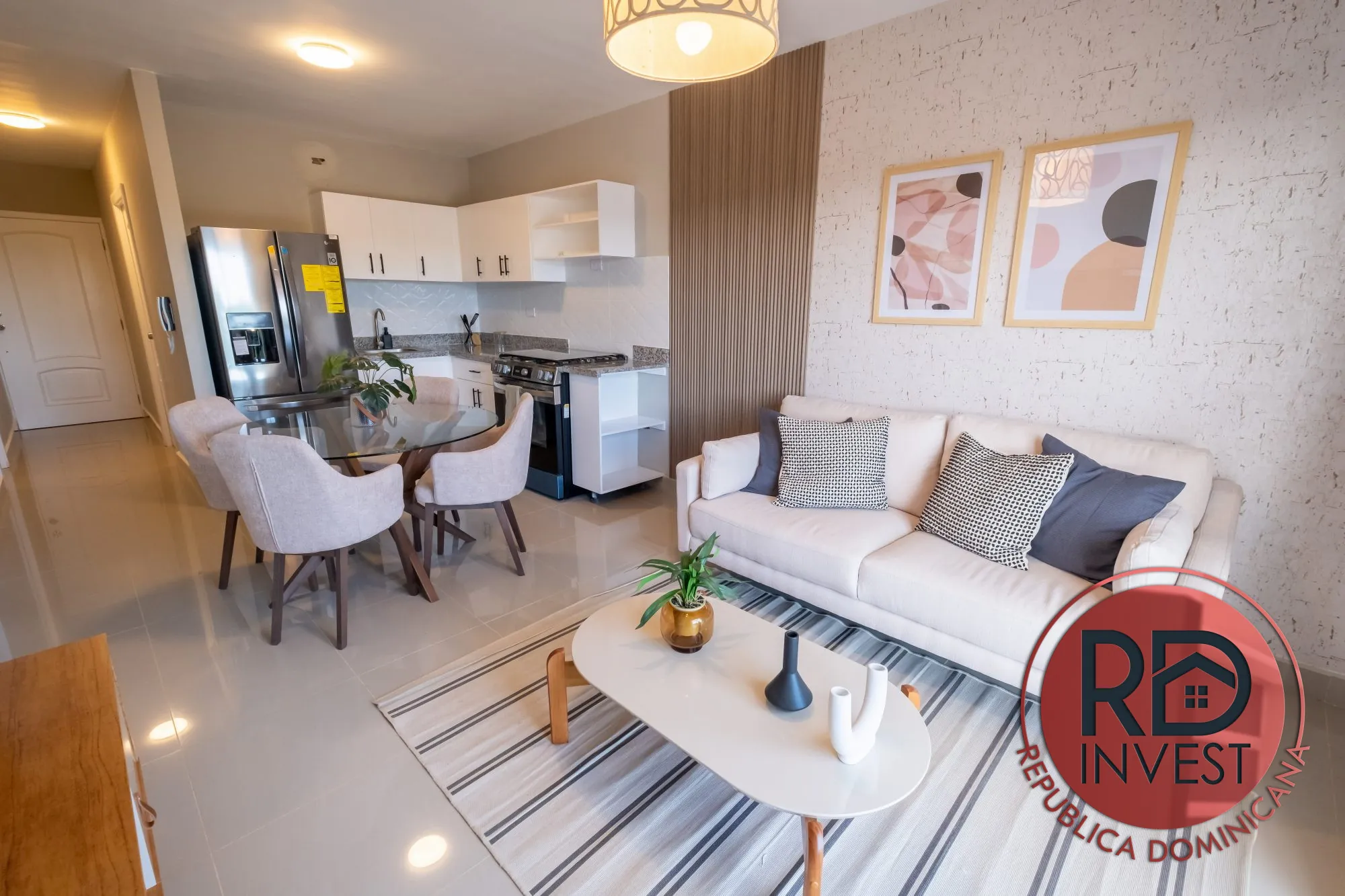 Appartement témoin Luxueux penthouse 3 chambres avec toiture-terrasse à Boca Chica - Investissement 2028