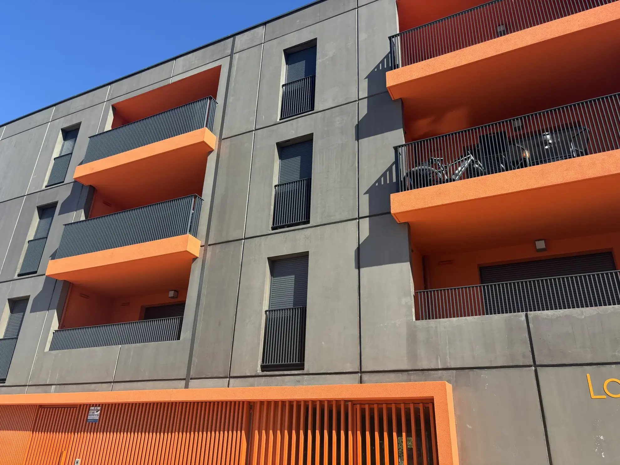 Appartement T2 récent avec terrasse et parking à Montpellier